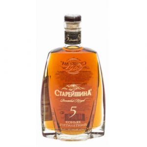 Коньяк Старейшина 5 лет 1 л