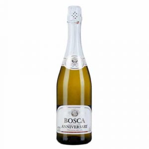 Шампанское Bosca Anniversary белое полусладкое 0.75 л